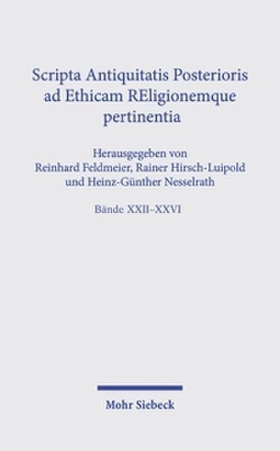 SAPERE-Paket, Bände XXII-XXVI