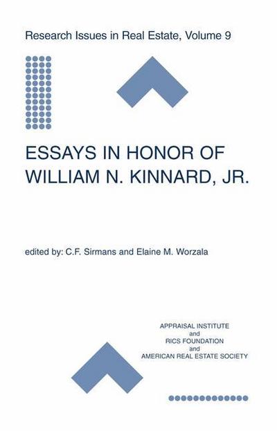 Essays in Honor of William N. Kinnard, Jr.