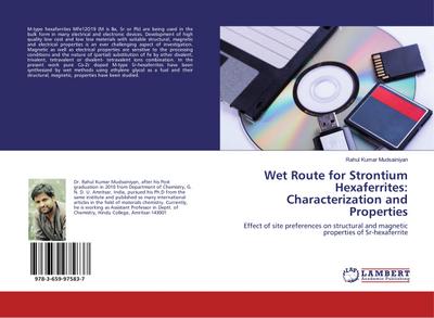 Wet Route for Strontium Hexaferrites: Characterization and Properties