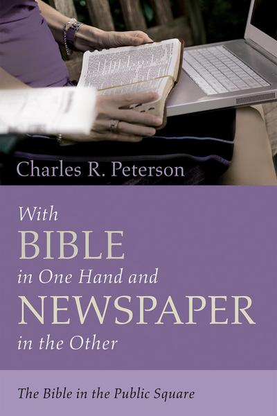 With Bible in One Hand and Newspaper in the Other