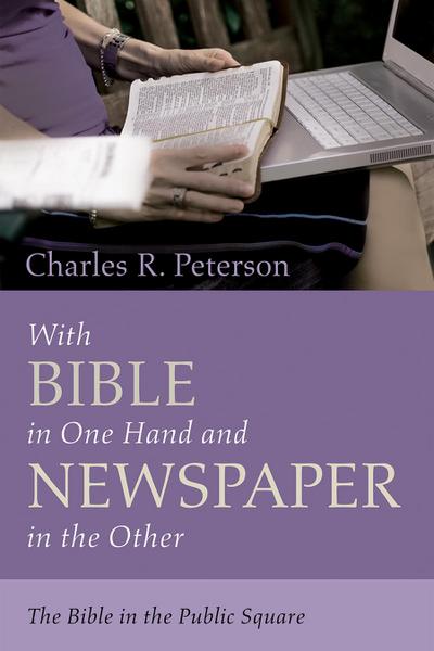 With Bible in One Hand and Newspaper in the Other