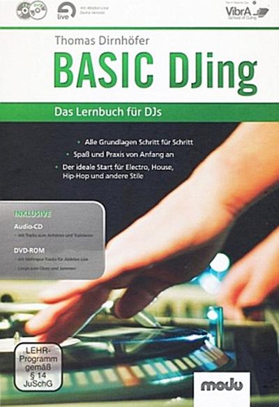 Basic DJing, m. Audio-CD + DVD-ROM