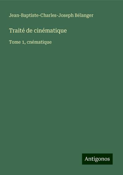 Traité de cinématique