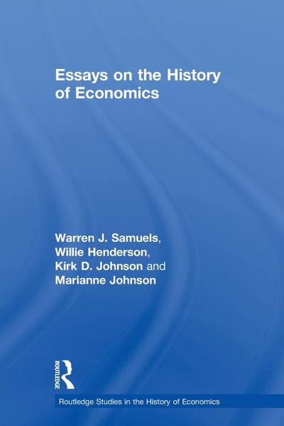 Essays in the History of Economics