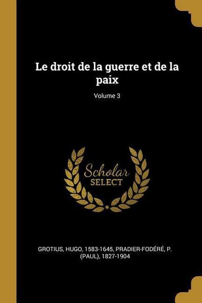 FRE-DROIT DE LA GUERRE ET DE L