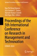 Proceedings of the 5th International Conference on Research in Management and Technovation