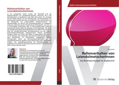 Rollenverhalten von LaiendolmetscherInnen