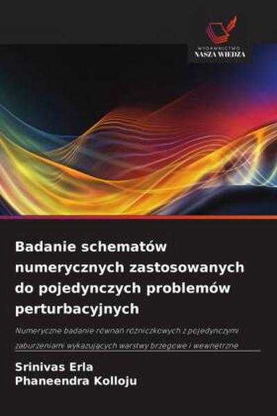 Badanie schematów numerycznych zastosowanych do pojedynczych problemów perturbacyjnych