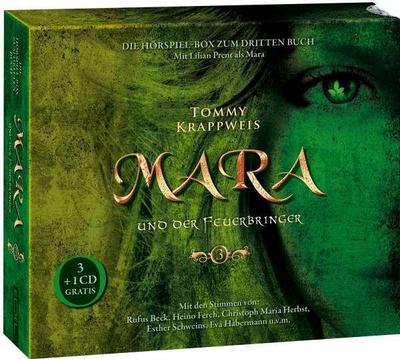 Mara und der Feuerbringer - Hörspiel-Box - Götterdämmerung, 4 Audio-CD