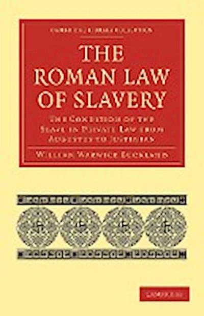 The Roman Law of Slavery
