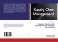 Supplier Relationship Management & Strategic O