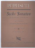 6 Sonaten Band 2 (Nr.4-6)für Sopranblockflöte und Klavier