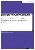Der strukturelle Wandel in der Pflege am Beispiel 