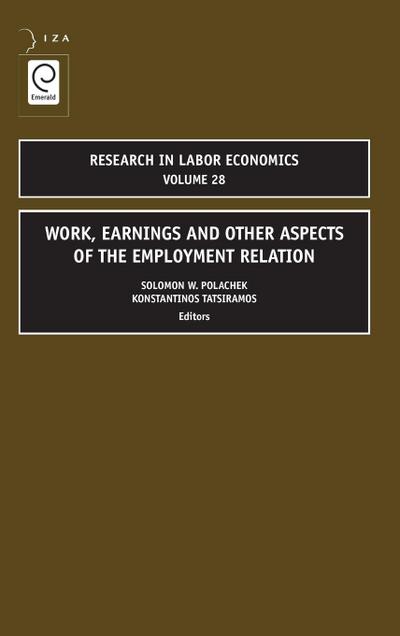 Work, Earnings and Other Aspects of the Employment Relation