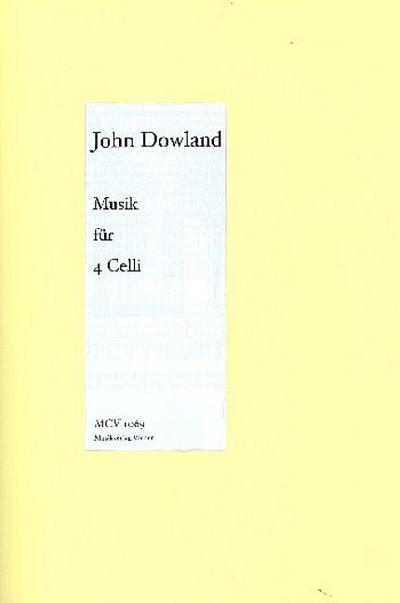 Musik für 4 Violoncelli