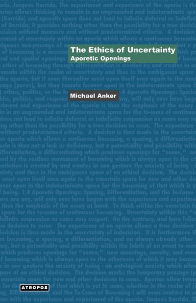 The Ethics of Uncertainty