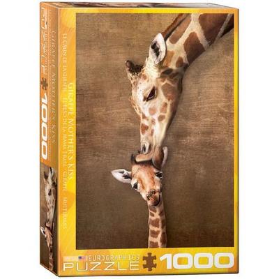 Giraffenmutterkuss 1000 Teile