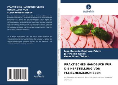 PRAKTISCHES HANDBUCH FÜR DIE HERSTELLUNG VON FLEISCHERZEUGNISSEN
