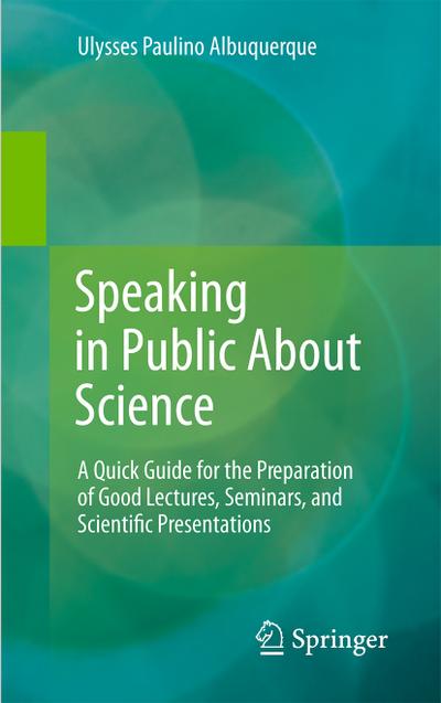 Speaking in Public About Science