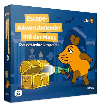 FRANZIS 67211 - Die Maus Escape-Adventskalender mit der Maus. Für Kinder ab 7 Jahren.