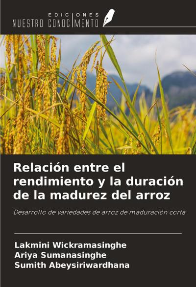 Relación entre el rendimiento y la duración de la madurez del arroz