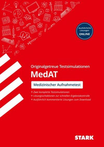 STARK Testsimulationen MedAT 2021/2022 - Testaufgaben mit Lösungen