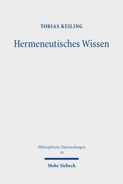 Hermeneutisches Wissen