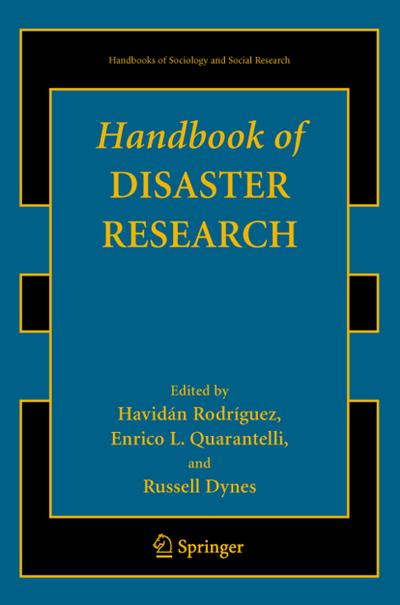 Handbook of Disaster Research