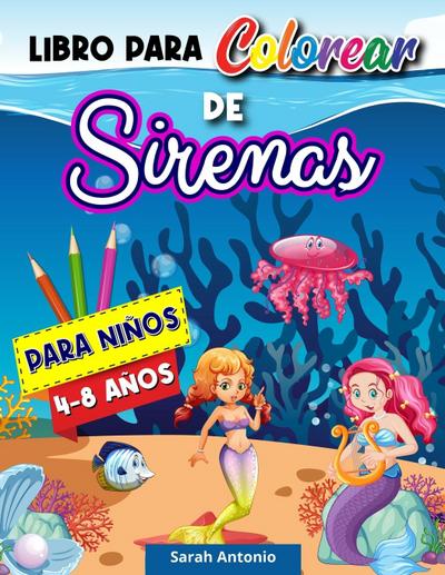 Libro para Colorear de Sirenas