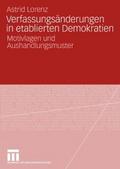 Verfassungsänderungen in etablierten Demokratien