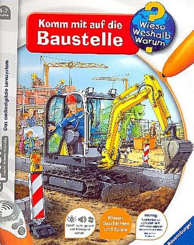 tiptoi® Wieso? Weshalb? Warum? - Komm mit auf die Baustelle