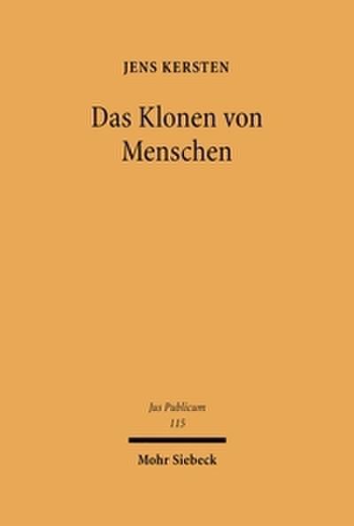 Das Klonen von Menschen