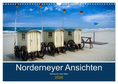 Norderneyer Ansichten (Wandkalender 2026 DIN A3 quer), CALVENDO Monatskalender