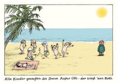 Alle Kinder-Postkartenset Motiv "Olli"