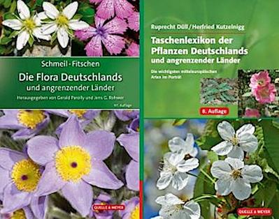 Schmeil-Fitschen - Die Flora Deutschlands und angrenzender Länder / Taschenlexikon der Pflanzen Deutschlands und angrenzender Länder, 2 Bde.