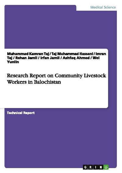 Research Report on Community Livestock Workers in Balochistan