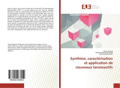 Synthèse, caractérisation et application de nouveaux tensioactifs