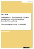 Ethnologisches Marketing für die türkische Gemeins
