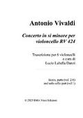 Antonio Vivaldi Concerto in si minore per violoncello RV 424