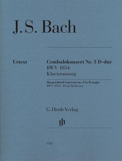 Johann Sebastian Bach - Cembalokonzert Nr. 3 D-dur BWV 1054
