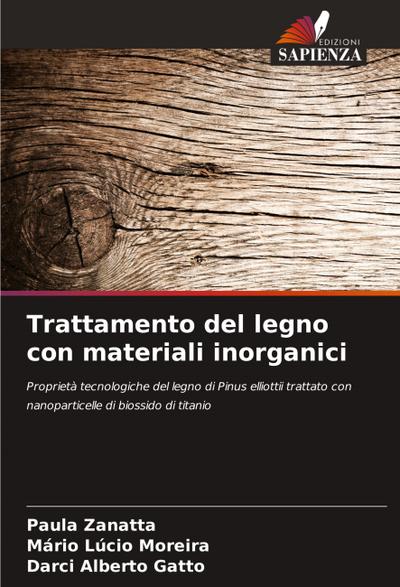 Trattamento del legno con materiali inorganici