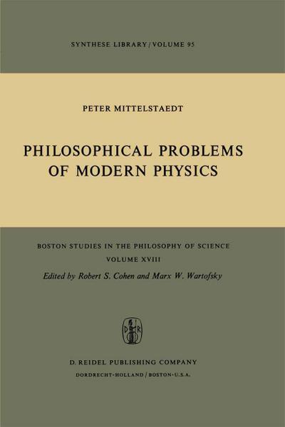Philosophical Problems of Modern Physics