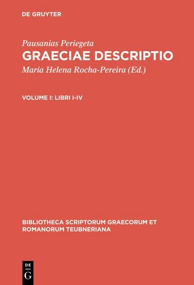 Libri I-IV. Graeciae descriptio Vol. 1