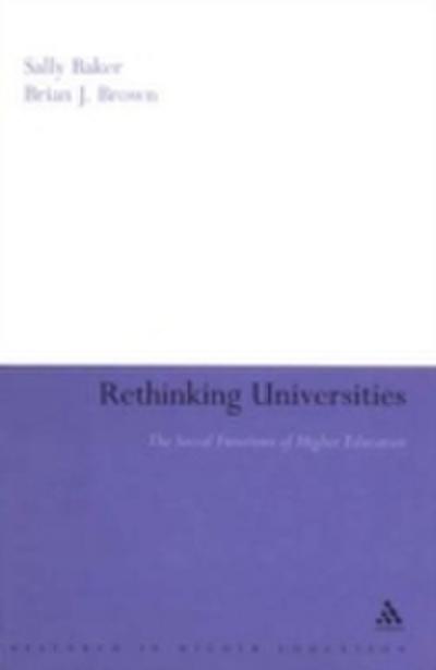 Rethinking Universities