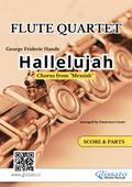 "Hallelujah" for Flute Quartet (score & parts)