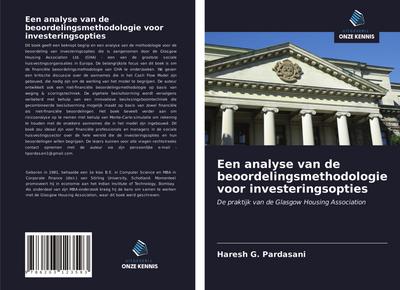 Een analyse van de beoordelingsmethodologie voor investeringsopties