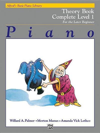 Alfred’s Basic Piano Library Theory Complete, Bk 1