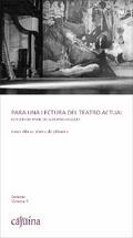 Para una lectura del teatro actual