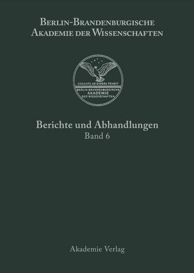 Berichte und Abhandlungen 6