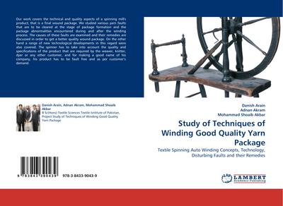 Study of Techniques of Winding Good Quality Yarn Package